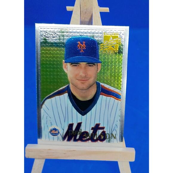 1996 First Topps Chrome #76 "FUTURE STAR" NY Mets Iconic Set - Picture 2 of 9